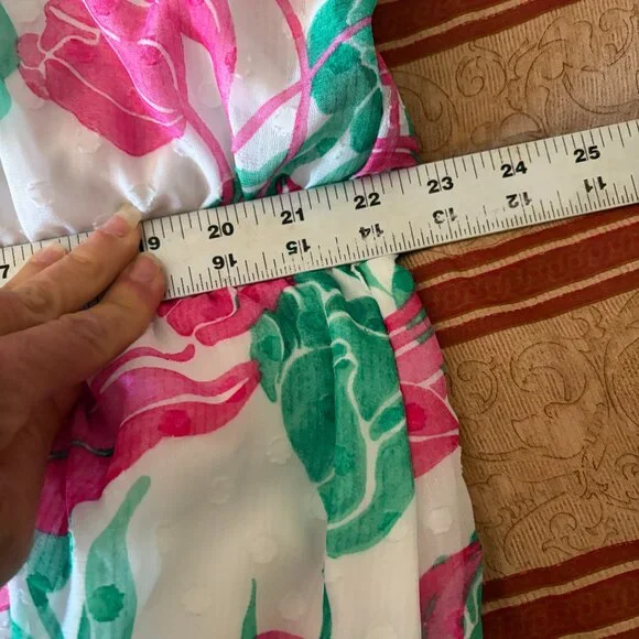 Draper James RSVP sleeveless floral print tiered maxi dress Size XXL - Picture 9 of 12